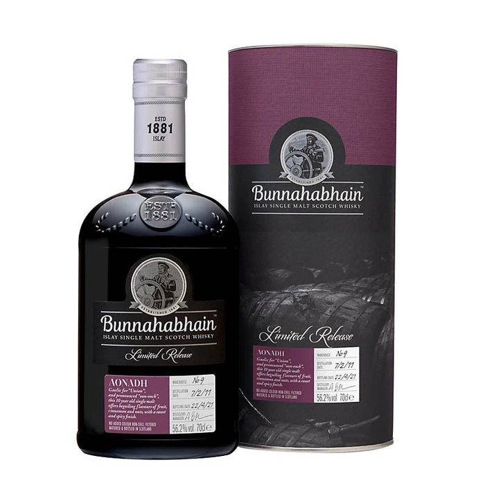 Bunnahabhain 10 Years Aonadh Finest Port Finish 56.2%