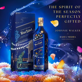 Johnnie Walker Blue Label x Rahul Mishra Limited-Edition Design