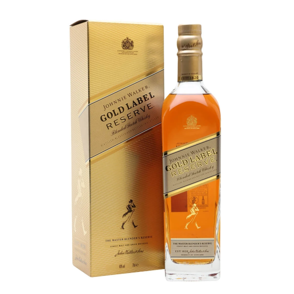Johnnie Walker Gold Label with Giftbox (750ml)