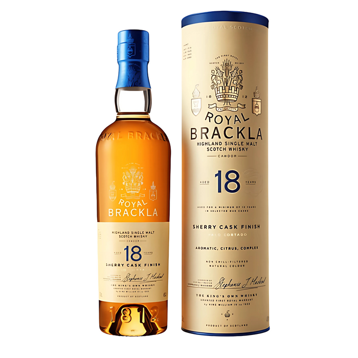 Royal Brackla 18 Year Old Single Malt Whisky 700ml