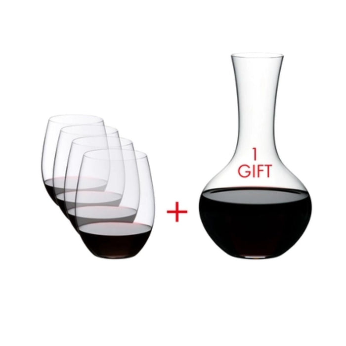 Gift Set Riedel O Cabernet + Decanter Syrah 5414/30