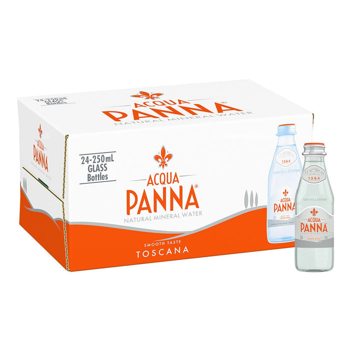 Acqua Panna Still Mineral Water Glass Bottles ( 24 x 250ml )