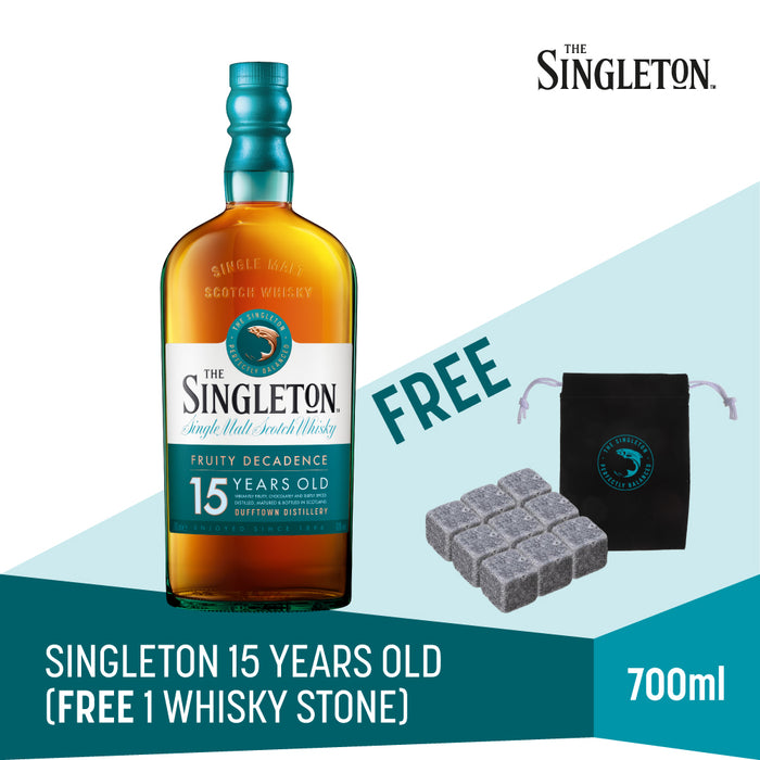 Limited Time Promo: Singleton 15 Years | Complimentary Whisky Stones