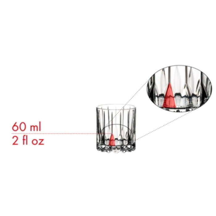 Riedel Bar Dsg Retail Neat Glass (Set Of 2) 6417/01