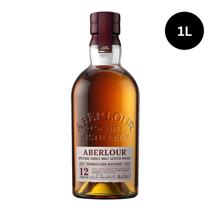 Aberlour 12 Years Double Cask Single Malt Whisky 1L
