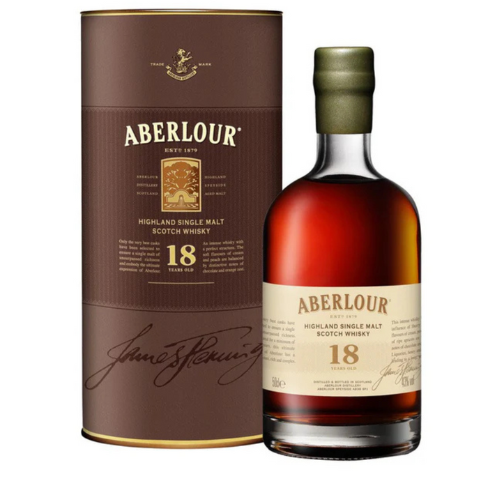 Aberlour 18 Year Old Single Malt Scotch Whisky 500ml