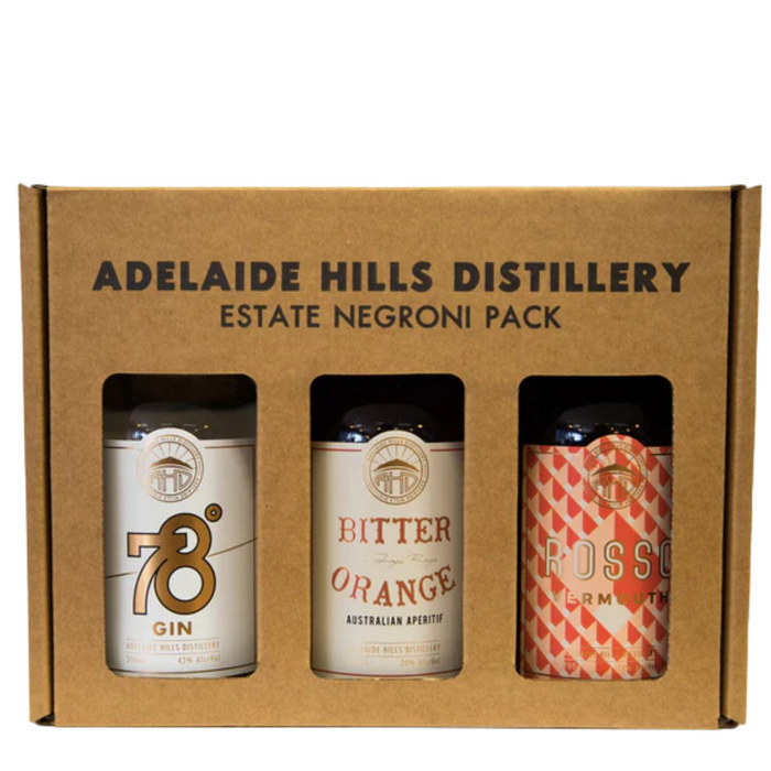 Adelaide Hills Distillery Estate Negroni Pack (Set of 200ml x 3)