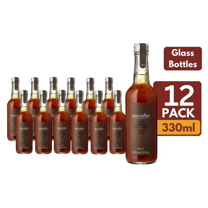 Alain Milliat Black Crimea Tomato Juice Glass Bottles (12 x 330ml)