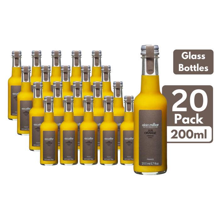 Alain Milliat Sicily Orange Juice Glass Bottle (20 x 200ml)
