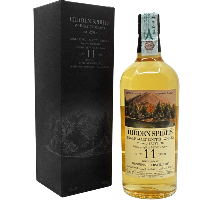 Aqua Vitae X Hidden Spirits Benrinnes 11 Years 2011 Single Malt 53.1% ABV 700ml