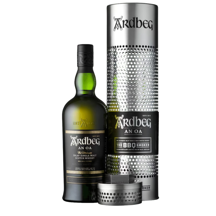 Ardbeg An Oa BBQ Smoker Set Single Malt Whisky 700ml