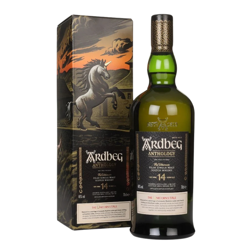 Ardbeg Anthology 14 Years Single Malt Whisky 700ml — Asher.sg
