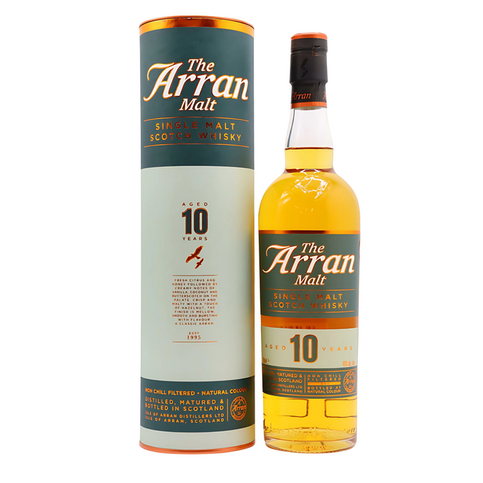 Arran Malt 10 Years Old Single Malt Whisky 700ml With Gift Box