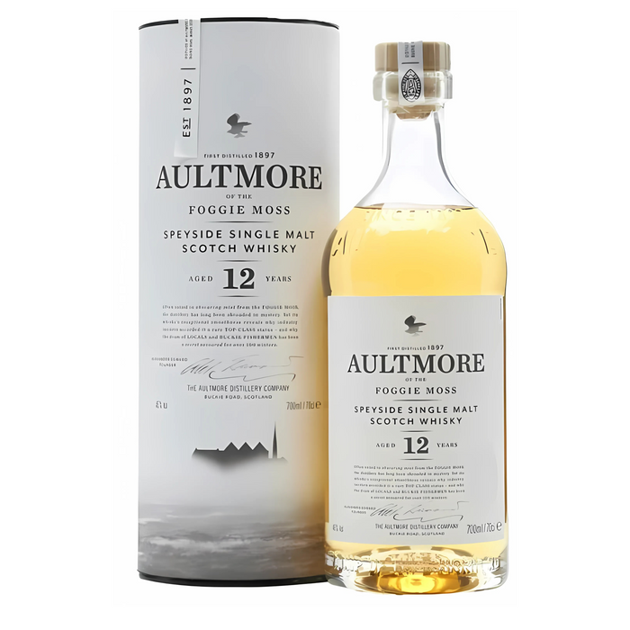 Aultmore 12 Year Single Malt Whisky 700ml
