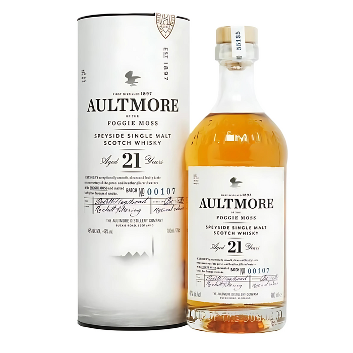 Aultmore 21 Year Single Malt Whisky 700ml