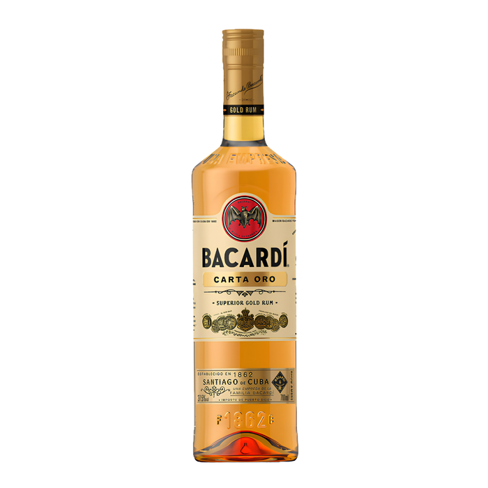 Bacardi Carta Oro Gold Rum 700ml
