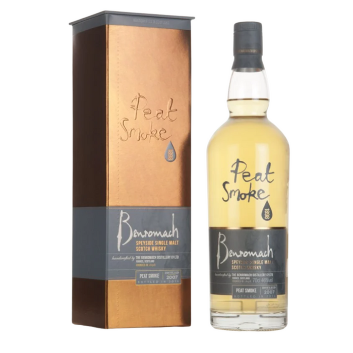 Benromach Peat Smoke Single Malt Whisky 700ml (Old Labelling)
