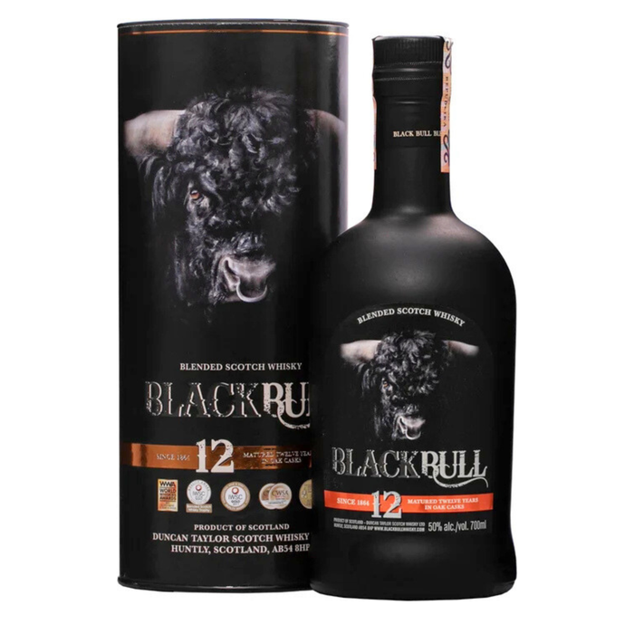 Black Bull 12 Years Blended 50% ABV 700ml