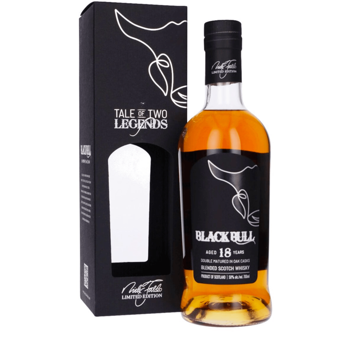 Black Bull Faldo 18 Years Blended 50% ABV 700ml