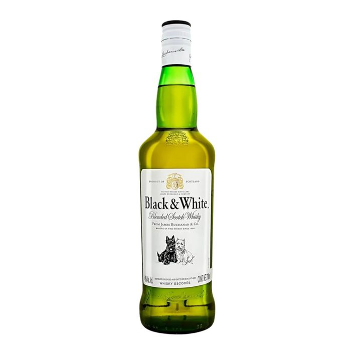 Black & White Blended Scotch Whisky 700ml