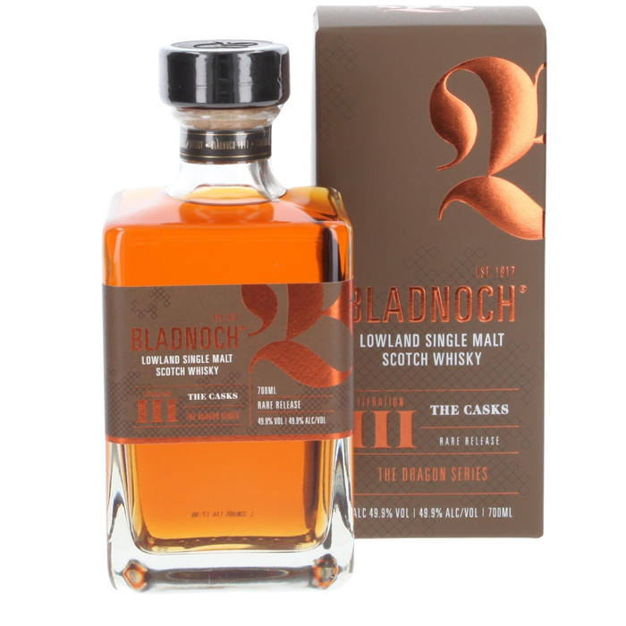 Bladnoch Dragon Series 3 The Casks Single Malt 49.9% ABV 700ml