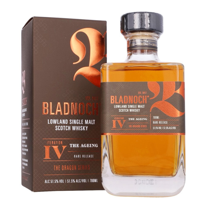 Bladnoch Dragon Series 4 The Ageing Single Malt 51.5% ABV 700ml