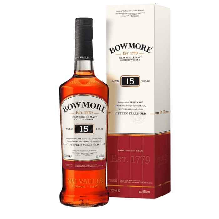 Bowmore 15 Years Single Malt Whisky 700ml