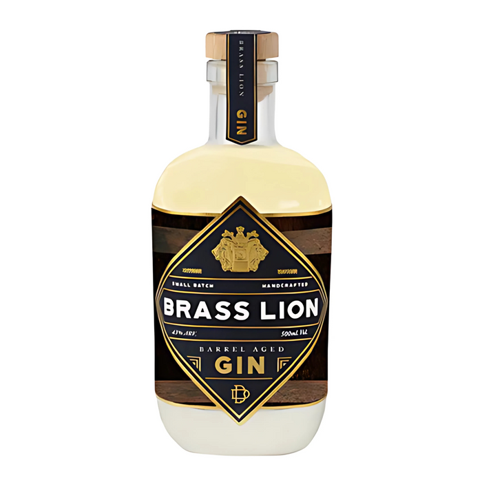 Brass Lion Barrel Aged Gin 500ml