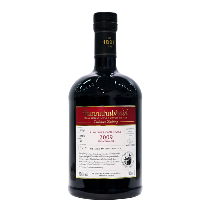 Bunnahabhain 2009 Ruby Port Cask Single Malt Whisky Journey 2025 63.6% ABV 700ml