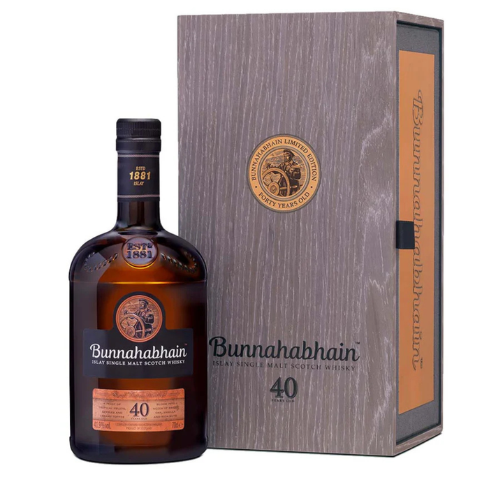 Bunnahabhain 40 Years 2017 Bottling Single Malt 41.9% ABV 700ml