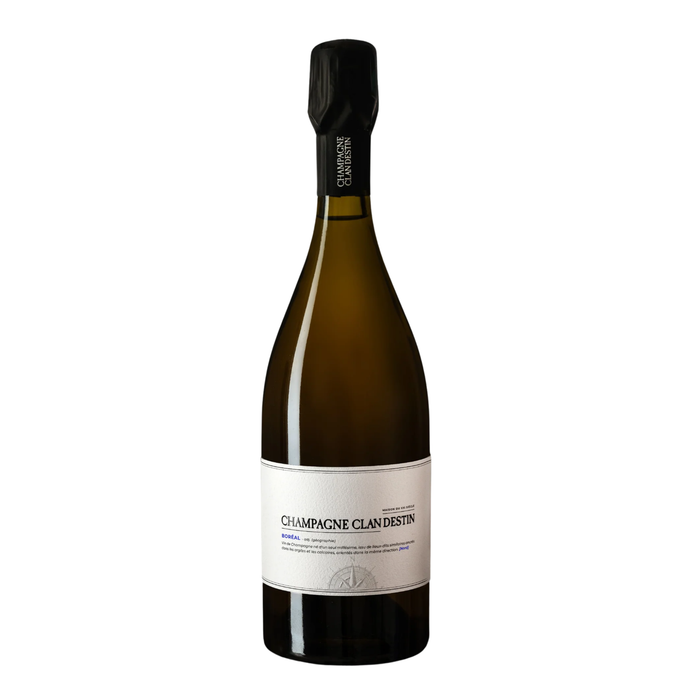 Clandestin Brut Nature Boreal 2022 Champagne 750ml