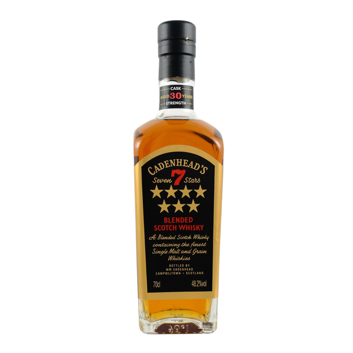 Cadenhead 7 Stars 30 Years Blended 48.2% ABV 700ml