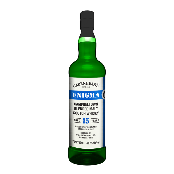 Cadenhead Enigma Campbeltown Blended Malt 15 Years Blended Malt 48.2% ABV 700ml