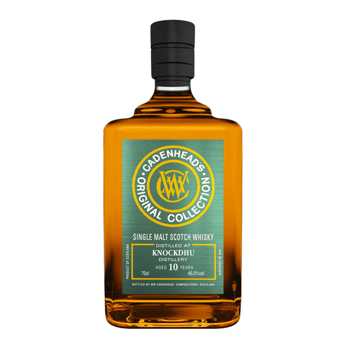 Cadenhead OC10 Knockdhu 10 Years Oloroso & Bourbon Cask Single Malt 46% ABV 700ml