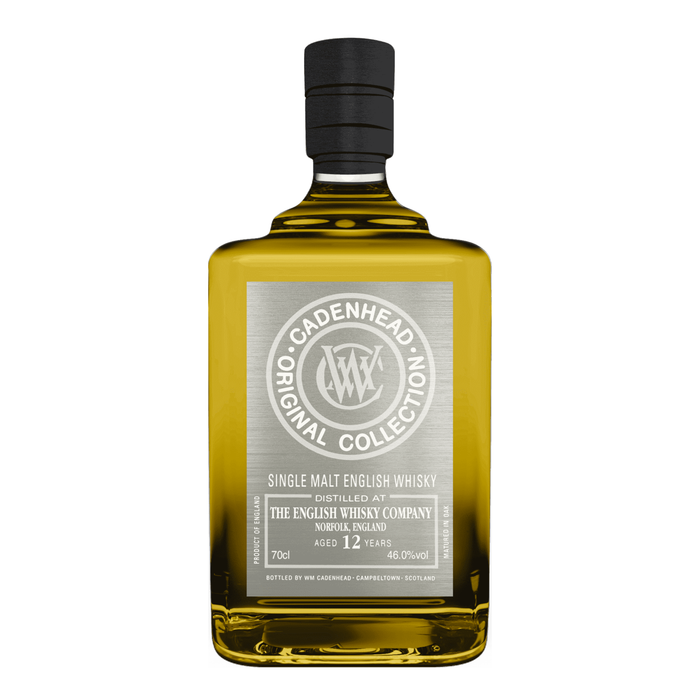 Cadenhead OC3 The English Distillery Company 12 Years Bourbon Cask Single Malt 46% ABV 700ml