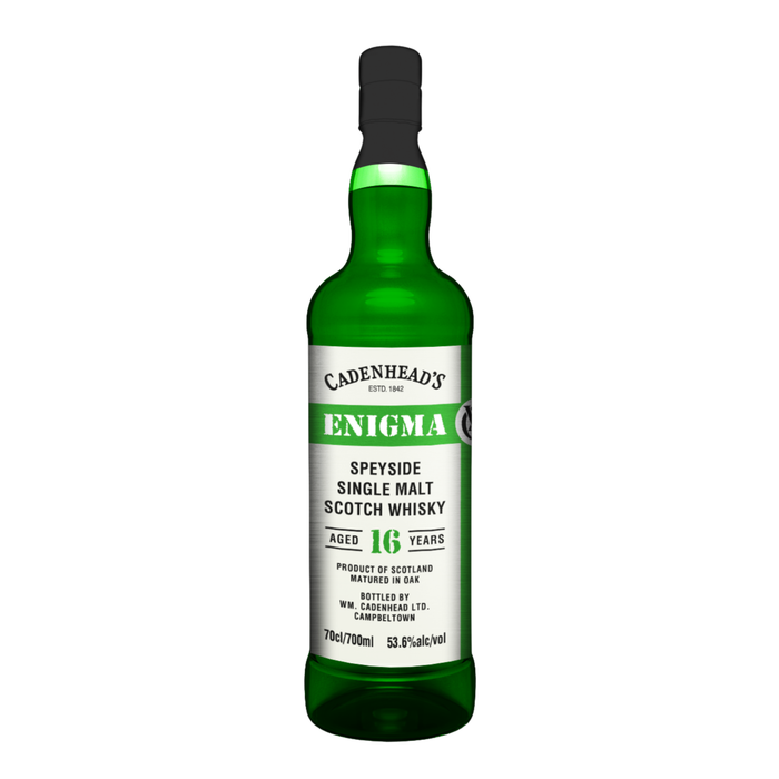 Cadenhead Speyside Enigma 16 Years Manzanilla Single Malt 53.6% ABV 700ml