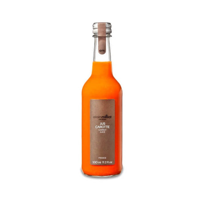 Alain Milliat Carrot Juice Glass Bottles  ( 12 x 330ml )