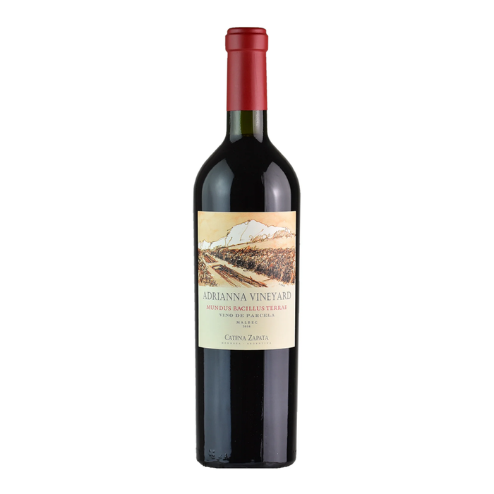 Catena Zapata Adrianna Vineyard Mundus Bacillius Terrae 2016 750ml