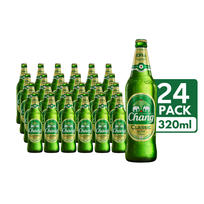 Chang Beer Bottles (24 X 320ml)