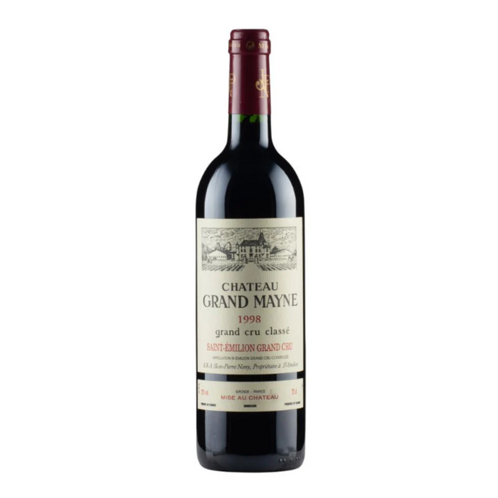 Chateau Grand Mayne Saint Emilion Grand Cru Classe 1998 750ml