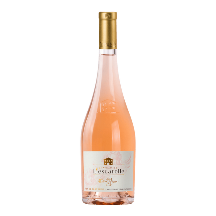 Chateau De L'Escarelle Provence 'Les Deux Anges' Organic Rosé NV 750ml