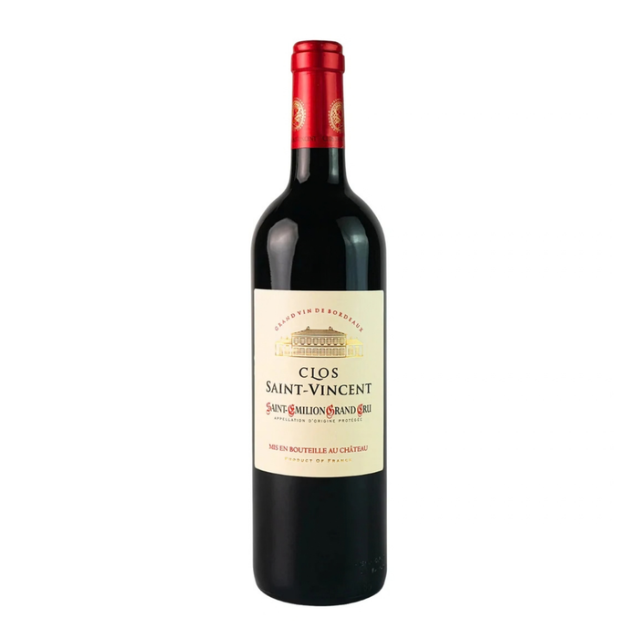 Clos Saint Vincent Saint Emilion Grand Cru 2018 750ml