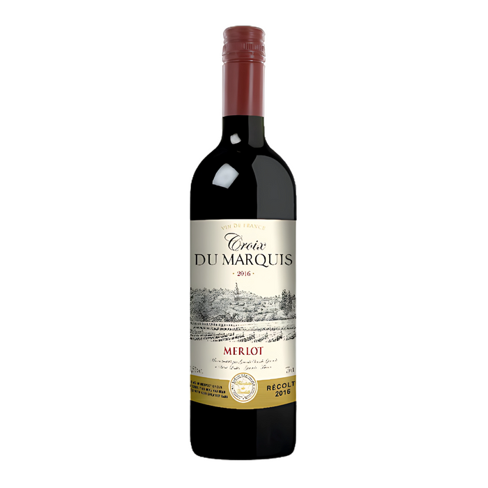 De Luze Criox Du Marquis Merlot 2023 750ml