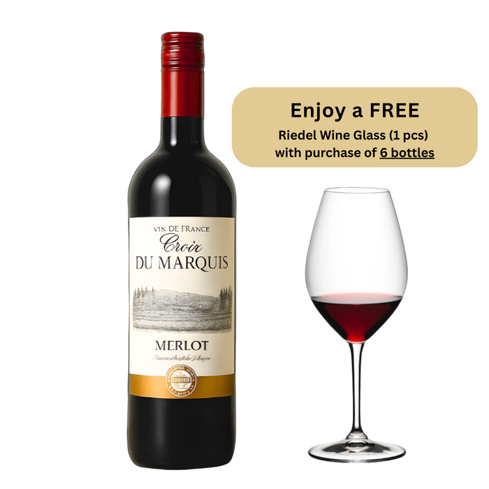 De Luze Croix Du Marquis Merlot 2023 750ml