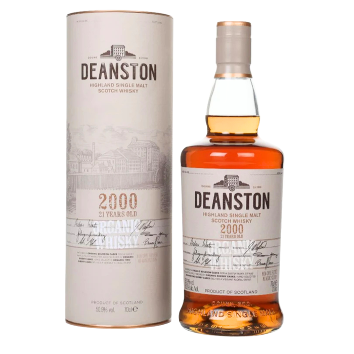 Deanston 21 Years 2000 Organic Whisky 50.9% 700ml