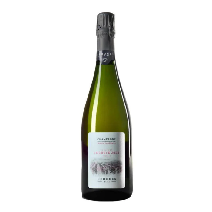 Dehours & Fils La Croix Joly Reserve Perpetuelle Lieu-dit Extra Brut Champagne NV 750ml