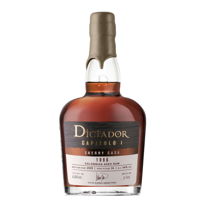 Dictador 24 Years Capitulo I Sherry Cask Colombian Aged 1996 Rum 700ml