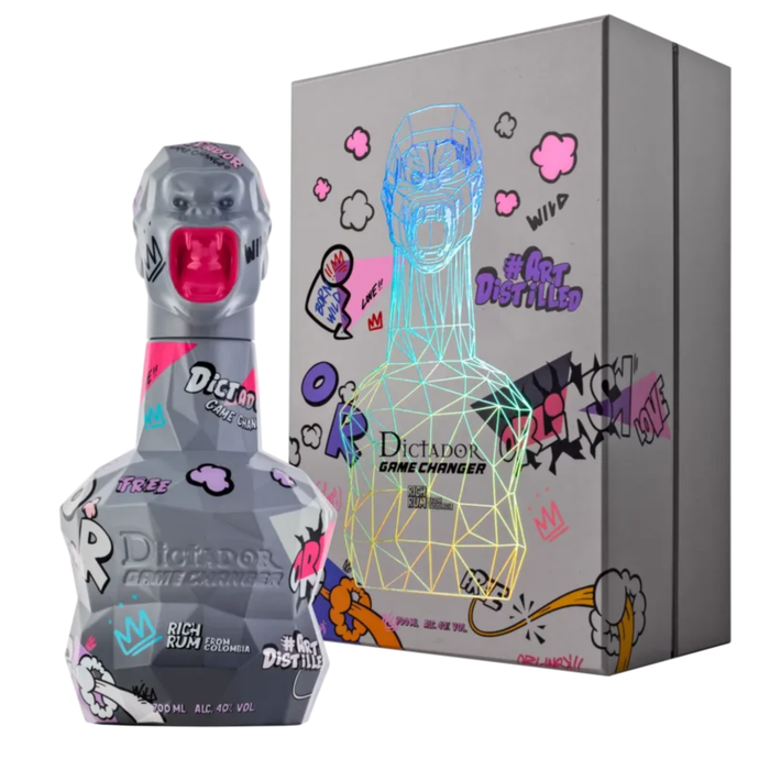 Dictador Game Changer Mystery Box Design (Grey Pink) Limited Edition Rum 700ml