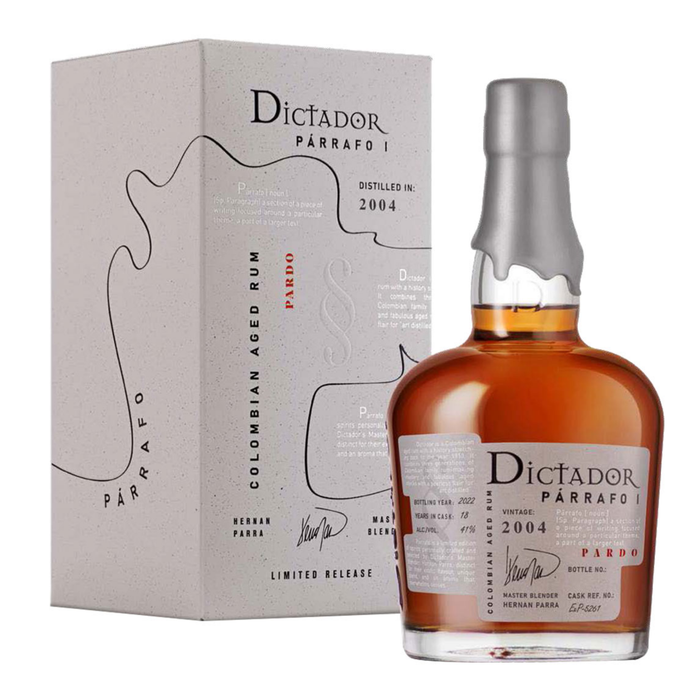 Dictador Parrafo I Pardo Vintage 2004 700ml