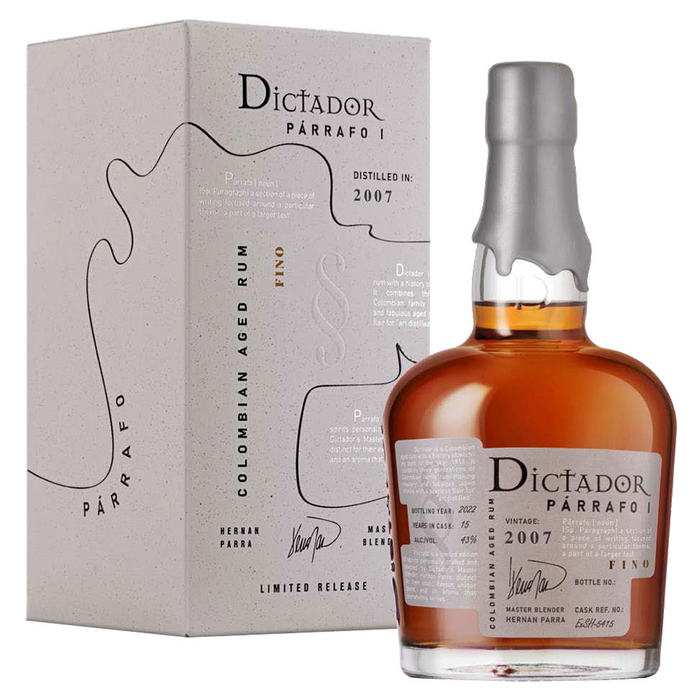 Dictador Parrafo I Fino Vintage 2007